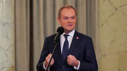 Polens Regierungschef Donald Tusk 
