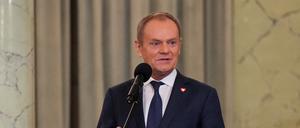 Polens Regierungschef Donald Tusk 