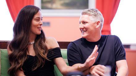 Ana Ivanovic, serbische ehemalige Tennisspielerin, und Bastian Schweinsteiger, ehemaliger deutscher Fußballspieler