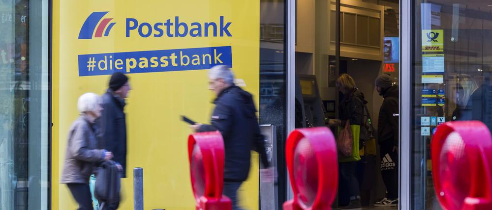Postbank-Filiale in Stuttgart.