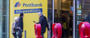 Postbank-Filiale in Stuttgart.