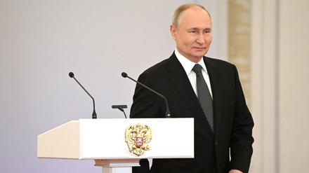 Wladimir Putin tritt 2024 erneut an. 