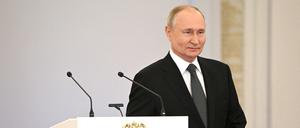 Wladimir Putin tritt 2024 erneut an. 