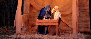 Symbolbild: Weihnachtskrippe in Sachsen-Anhalt