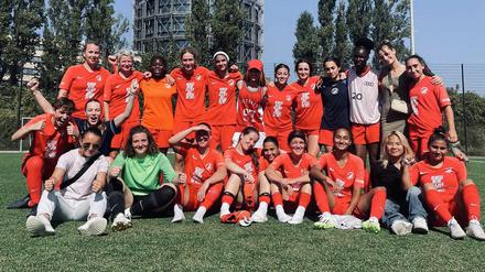 Das zweite Frauenteam von Türkiyemspor liegt in der Berlin-Liga auf dem sechsten Platz.