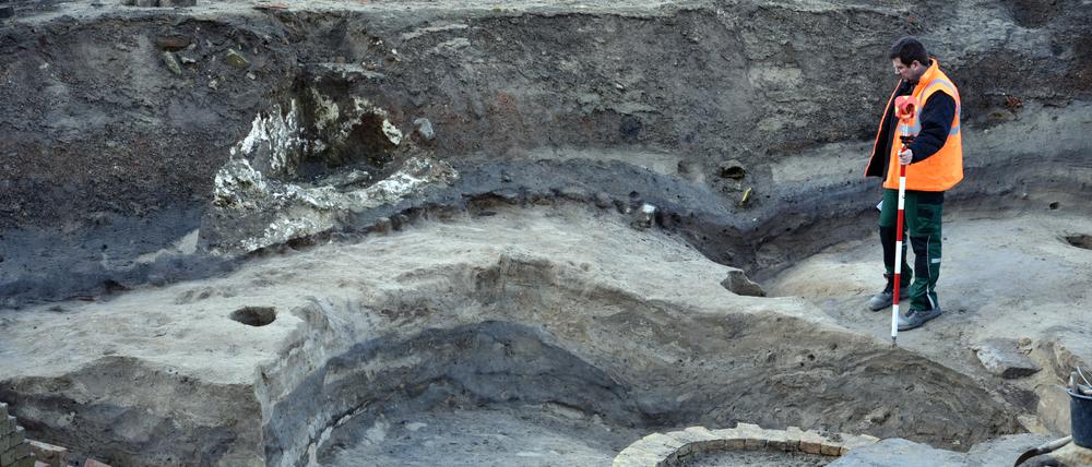 Im vergangenen Jahr machten Archäologen bei Grabungen am Molkenmarkt spektakuläre Funde.