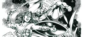 Eine Wonder-Woman-Zeichnung von Jesus Merino.