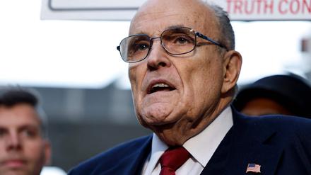Der frühere Bürgermeister von New York, Rudy Giuliani.