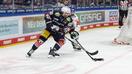 Eisbären Berlin gegen die Augsburger Panther.