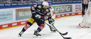Eisbären Berlin gegen die Augsburger Panther.