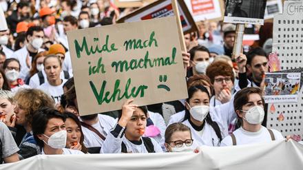 An der Berliner Charité streikten Ärzte erst im Oktober 2022.
