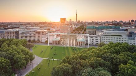 Fußball-Europameisterschaft im Sommer
2024 in Berlin: Brandenburger Tor wird
Fußballtor