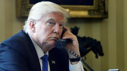 Donald Trump und die Chefin des Nationalkomitees der Republikaner (RNC), Ronna McDaniel, sollen das Gespräch geführt haben.