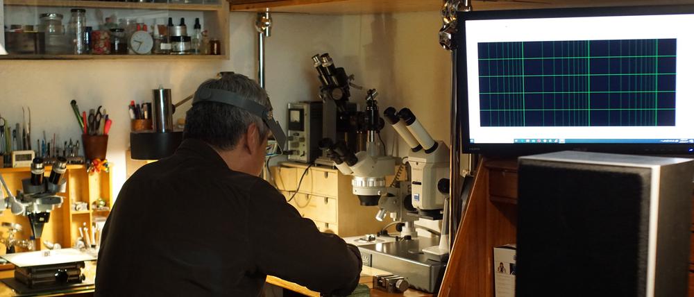 Hyun Lee ist der Inhaber der Tedeska Vinyl Groove Pick-up Technology.