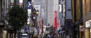 Asiatische Stadt.