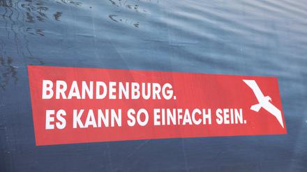 Werbekampagne für Brandenburg: Auch Werbung kann ganz einfach sein. 