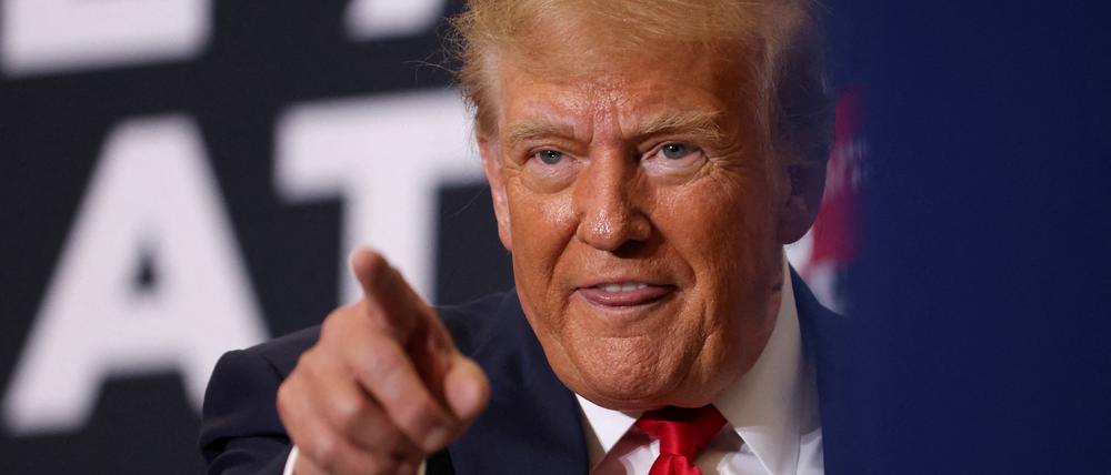 Trumps Anwälte spielen in dem Verfahren auf Zeit.