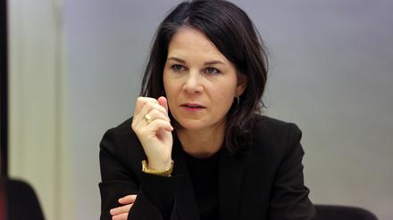 Annalena Baerbock sieht eine besondere Verantwortung bei den arabischen Nachbarstaaten