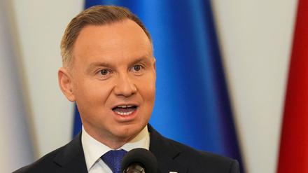 Polens Präsident Andrzej Duda 