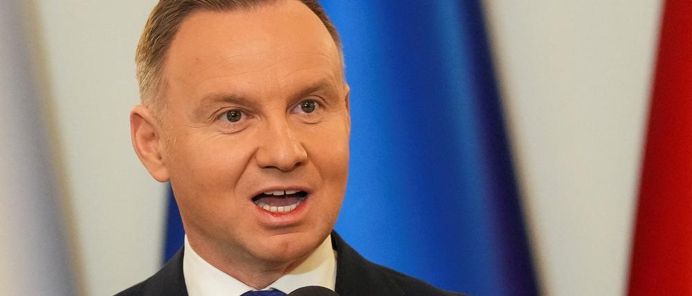 Polens Präsident Andrzej Duda 