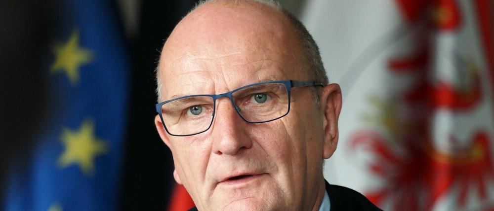 Brandenburg, Potsdam: Dietmar Woidke (SPD), Ministerpräsident von Brandenburg.