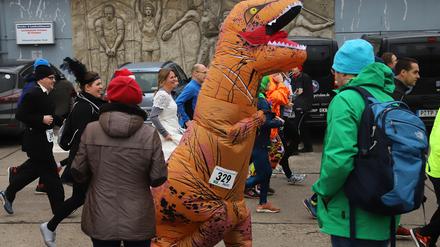 Beim Potsdamer Silvesterlauf zählt nicht die schnellste Zeit, sondern das beste Kostüm.
