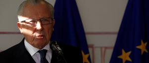 Former European Commission President Jacques Delors. (Archivbild)