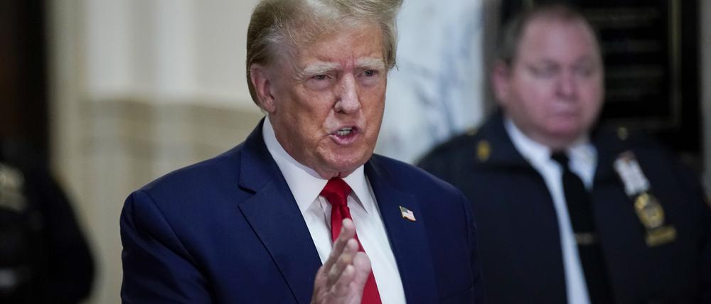 Donald Trump, ehemaliger Präsident der USA, erzielt einen juristischen Teilerfolg. 