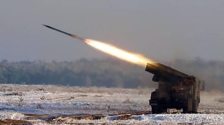 Die US-Hilfen beinhalten auch Munition für den Mehrfachraketenwerfer vom Typ Himars.