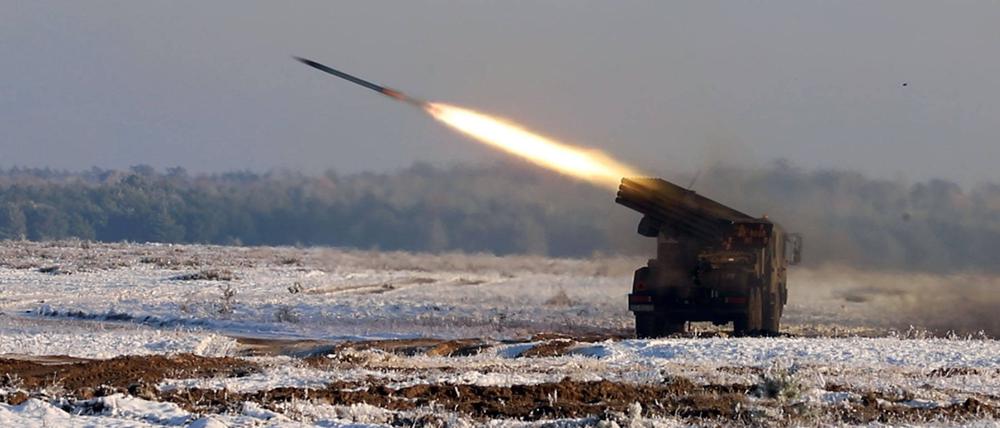 Die US-Hilfen beinhalten auch Munition für den Mehrfachraketenwerfer vom Typ Himars.