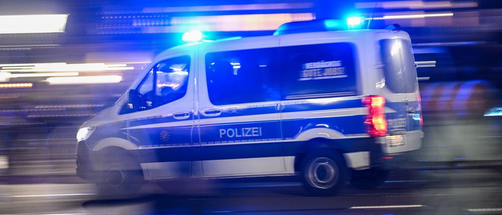Polizei im Einsatz