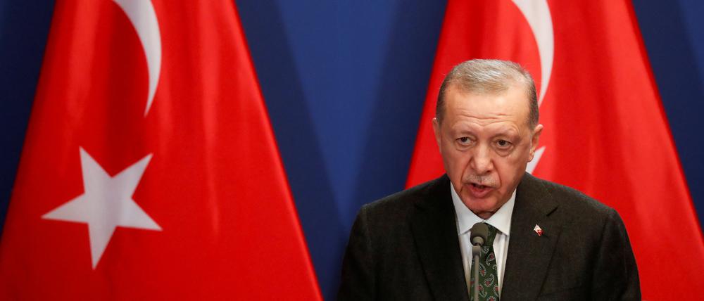 Der türkische Präsident Recep Tayyip Erdogan.