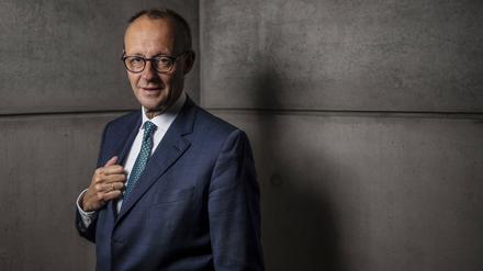 Der CDU-Chef und Unionsfraktionsvorsitzende Friedrich Merz (CDU). 