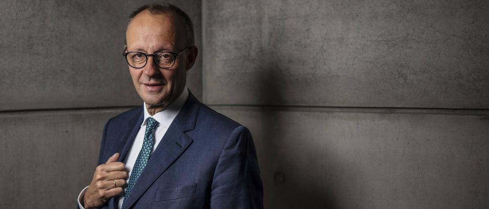 Der CDU-Chef und Unionsfraktionsvorsitzende Friedrich Merz (CDU). 