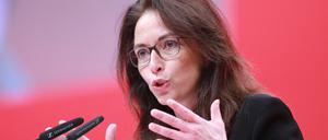 DGB-Chefin Yasmin Fahimi.