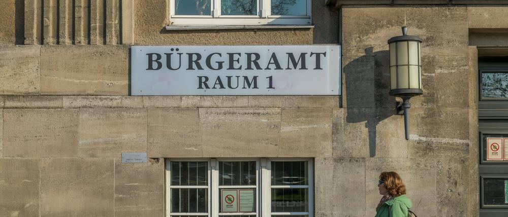 Bürgeramt, Rathaus Spandau. (Symbolbild)