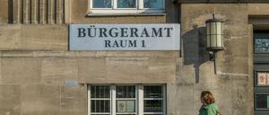 Bürgeramt, Rathaus Spandau, Carl-Schurz-Straße, Spandau, Berlin, Deutschland *** Bürgeramt, Spandau City Hall, Carl Schurz Straße, Spandau, Berlin, Germany 