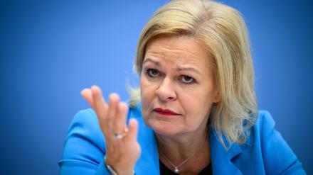 Nancy Faeser (SPD) will Berlin besonders gut schützen.
