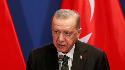 Der Präsident der Türkei: Recep Tayyip Erdogan.