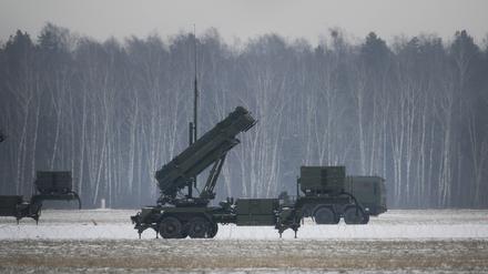 In Polen stationierte Patriot-Luftabwehrsysteme