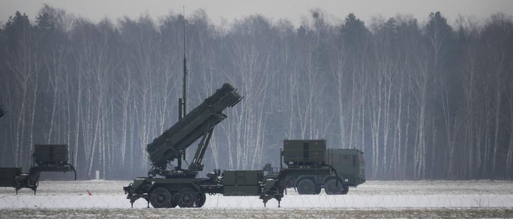 In Polen stationierte Patriot-Luftabwehrsysteme