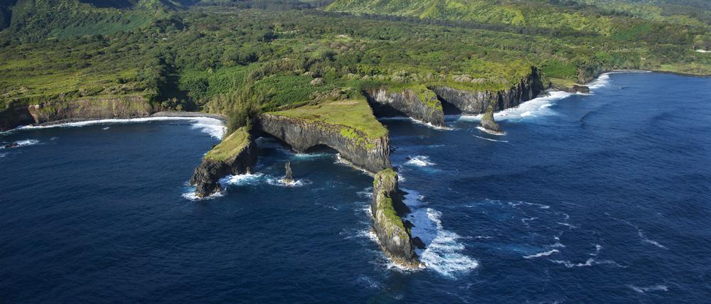 Die hawaiianische Insel Maui.