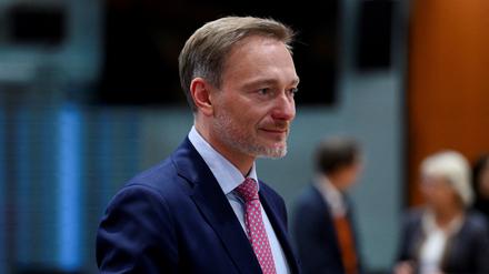 Bundesfinanzminister Christian Lindner