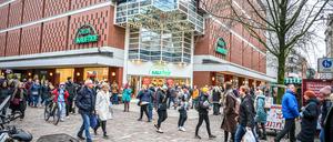 Filiale Münster der Galeria Karstadt Kaufhof.