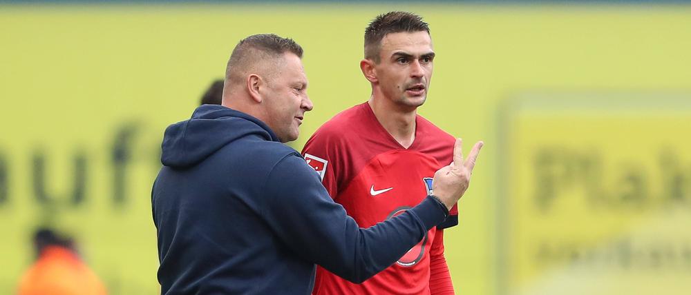 Smail Prevljak wurde von Trainer Pal Dardai in der Hinrunde auch in ungewohnter Rolle eingesetzt.