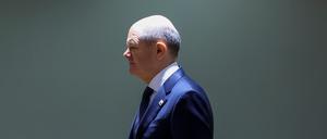 Bundeskanzler Olaf Scholz (SPD) 