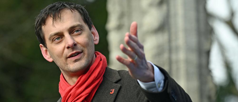 Neuköllns Bezirksbürgermeister Martin Hikel (SPD). 