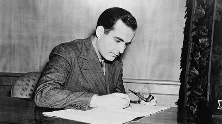 Der US-amerikanische Komponist Samuel Barber im Jahr 1938.