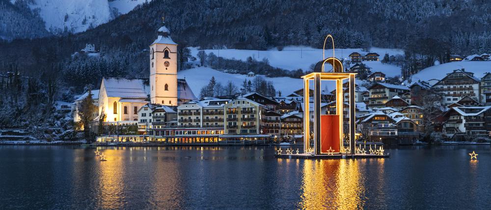 Von dieser Kulisse am Wolfgangsee fühlten sich Künstler und Intellektuelle geradezu berauscht. 
