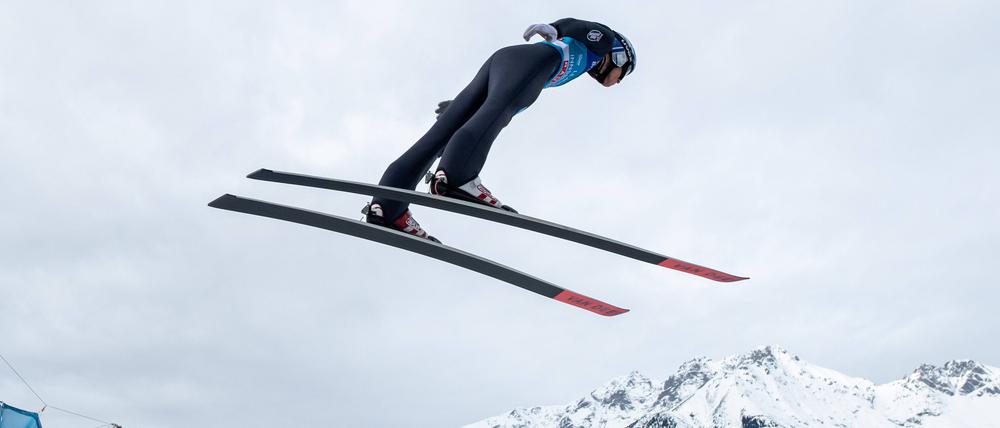 Andreas Wellinger kam in der Qualifikation für das Springen in Innsbruck nur auf Platz 15.
